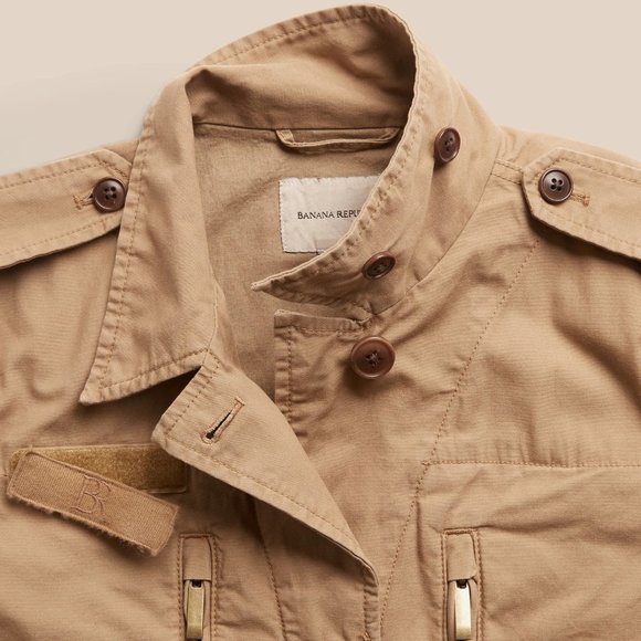 Banana Republic Utility Field Jacket NWOT - Picture 4 of 5
